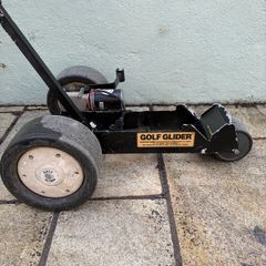 Open to offers - Golf Glider Electric Golf Trolley + Lithium Battery, Charger & Accessories