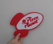 Pizza Planet - Toy Story Disneyland | Disney World Inspired Disney/Pixar Sign!