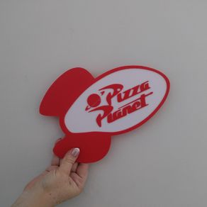 Pizza Planet - Toy Story Disneyland | Disney World Inspired Disney/Pixar Sign!