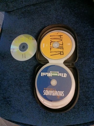 Assorted cds plus carry case