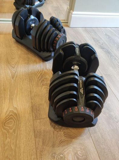 Adjustable weights 2x40kg (Pair) - hardly used, like new