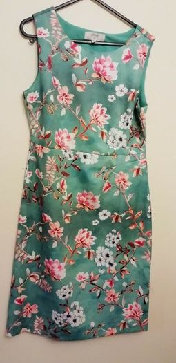 Green Multicoloured Floral Dress By Brand CREAM EUR 36 UK 8 Excellent Condition