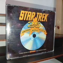 Star Trek 25th Anniversary Audio Collection - 1991 CD Audiobook 3 Books on 4 CDs