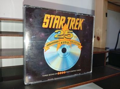 Star Trek 25th Anniversary Audio Collection - 1991 CD Audiobook 3 Books on 4 CDs