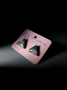 Polymer Clay Geometric Studs