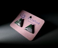 Polymer Clay Geometric Studs