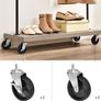New Heavy Duty Clothes Rack Garment (Greige) FREE P&P Image 5