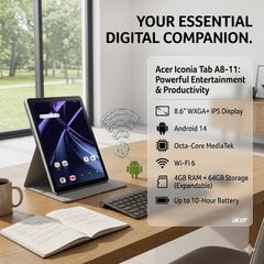 Acer Iconia Tab A8-11 - Powerful Entertainment & Productivity in a Compact Design
