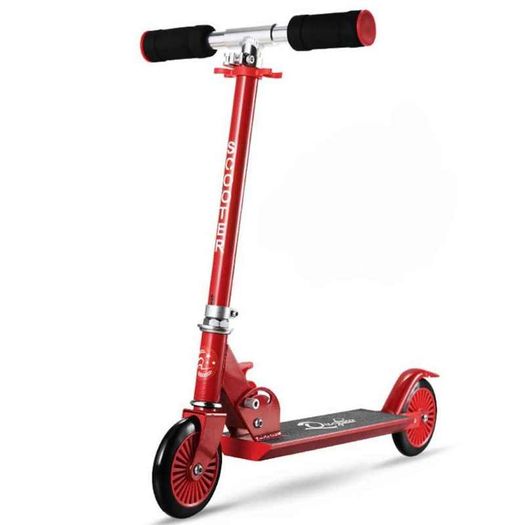 2 Wheel Folding Kids Children's Street Push Scooter Kick Push