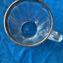 Vintage pint glass in leather holder Image 7