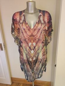 H&M oversize kaftan top size UK12/14 Perfect condition Postage included.