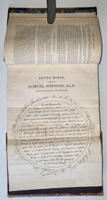 James Boswell, The Life of Samuel Johnson, 1851. Illustrated, First Edition.