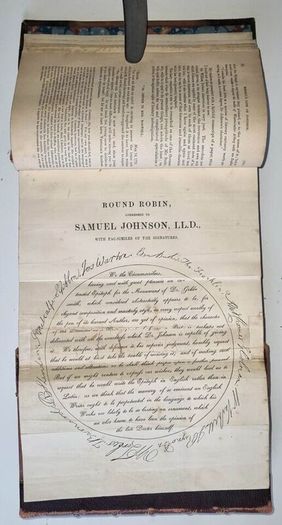 James Boswell, The Life of Samuel Johnson, 1851. Illustrated, First Edition.