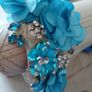 Beautiful blue fascinator Image 5