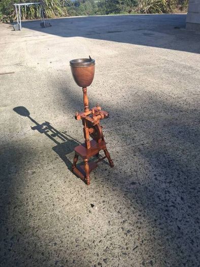Mid Century Spinning Wheel Ashtray