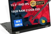 Lenovo ThinkPad L13 Yoga Laptop 2 in 1 i5-10310U (10th Gen) 16GB RAM, 512GB SSD Windows 11 Pro Convertible TOUCHSCREEN with Pen