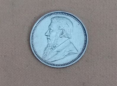 South Africa 1896 Silver threepence