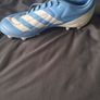 blue Adidas football / rugby boots uk6 Image 2