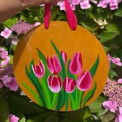 Handpainted Tulips