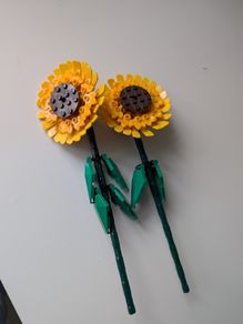 Lego Sunflowers