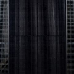 PEIMAR  Full Black monocrystalline solar 4 panels