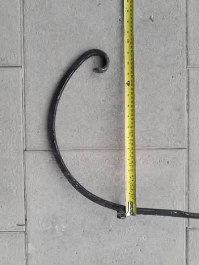 3 x Wrought Iron Extra Strong Hanging Basket Brackets