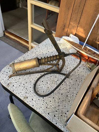 Kismet Lorry brass foot pump