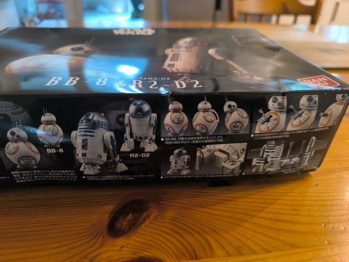 Bandai 1/12 Star Wars BB-8 & R2-D2 Model Kit (OOP / Out of Production)