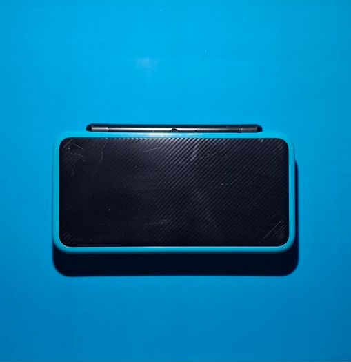 New 2DS XL - Black & Turquoise (Modded)