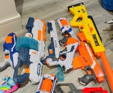 NERF gun xshot and many other,