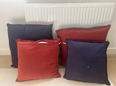 Helen James Considered Linen Cushions X 4