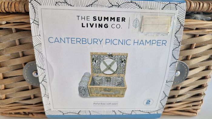 Wicker Picnic Basket
