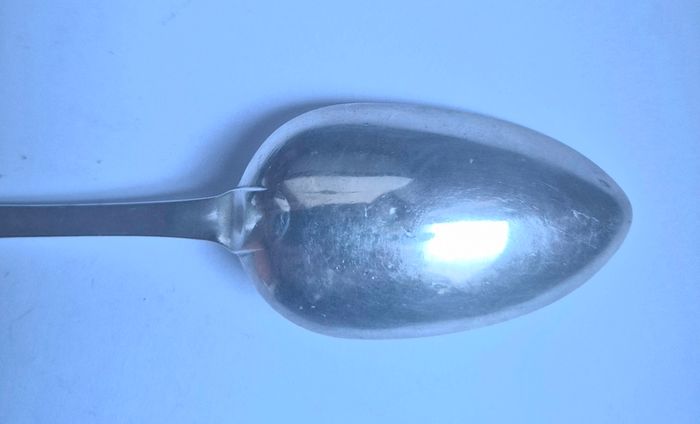 1832 Sterling silver serving Spoon. William Chawner II.Sterling. 86 grams