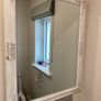 Vintage style mirror, towel and toilet roll holder Image 7