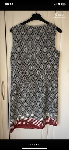 dress Bnwt streetone black print dress size 12
