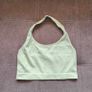 Light green halter neck cropped top, size 10 Image 2