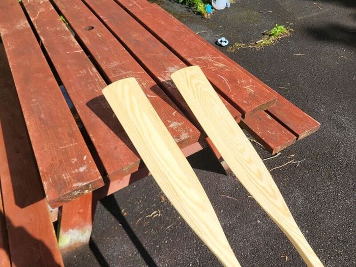 Oars for Lake boat