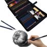 Drawing Colouring Pencils Set, 72 Pack Coloured Pencils and Sketch Pencil, Art Supplies Drawing Set for Adults Kids Colouring Drawing Sketching Image 4