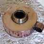 Antique Copper And Brass Portable Oil Lamp Image 6