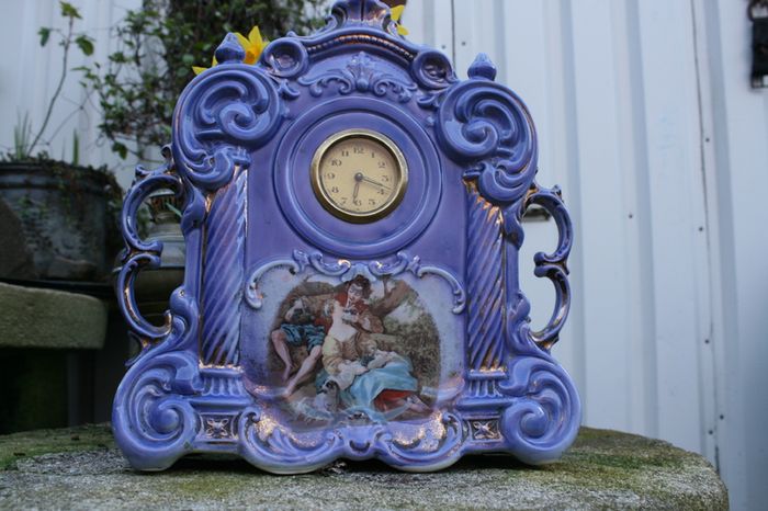 Vintage Ceramic Clock Stamped