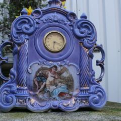 Vintage Ceramic Clock Stamped
