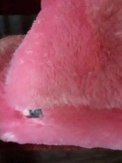 Pink Hippo vibrating foot muff
