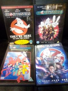Ghostbusters Dvd Collection Bundle Movies + Animated Series Comedy Horror Bill Murray Dan Aykroyd