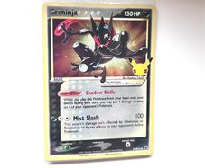Greninja Gold Star promo 25th Anniversary Celebrations