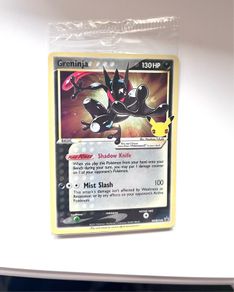 Greninja Gold Star promo 25th Anniversary Celebrations