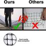 Plastic Garden Fence Animal Barrier, 1 x 20M [Heavy Duty] Outdoor Safety Temporary Fence Plastic Fencing Roll with 30Pcs Cable Ties, Reusable Netting for Construction Rabbits Chicken Lawn (Green) Image 3