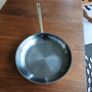 Skillet. Vintage brass, copper and stainless steel skillet. Image 10