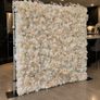 Champagne Flower Wall Hire 8ft x 8ft Image 2