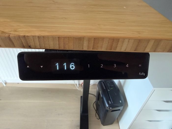 Fully Jarvis Bamboo Standing Desk 120x80