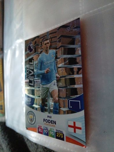 Phil Foden Next Level Panini Adrenalyn XL 2024 Football Card